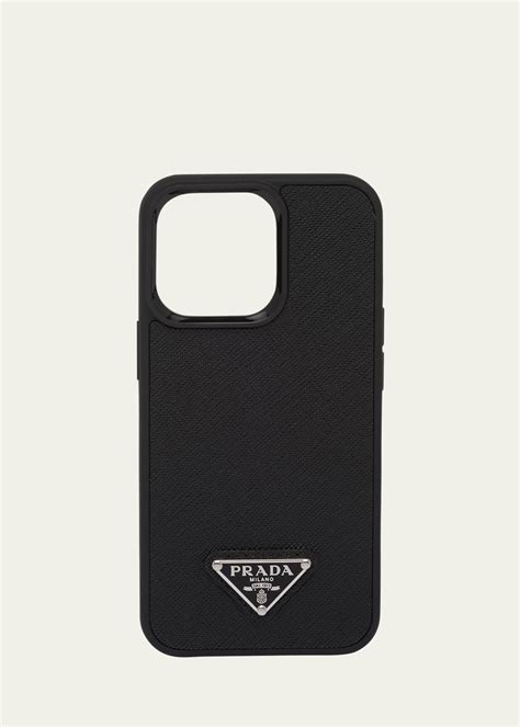 prada iphone 13 pro max phone case|Black Saffiano Leather Iphone 13 Pro Max Case .